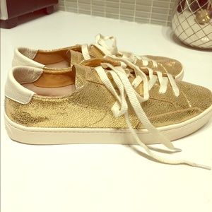 Soludos Metallic Ibiza Sneaker (Brand New)